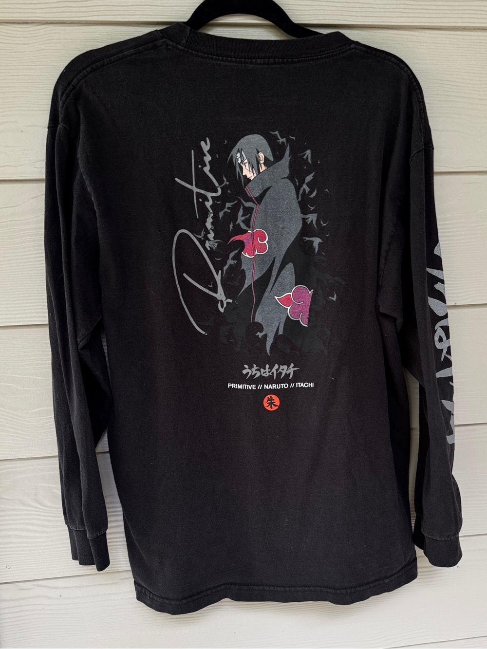 Primitive Black Long-Sleeve tee Naruto - Picture 2 of 8
